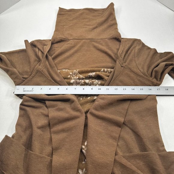 Eternal Rosa Women's Size Large Turtleneck Lightweight Long Sleeve Sweater Shirt - Picture 11 of 16